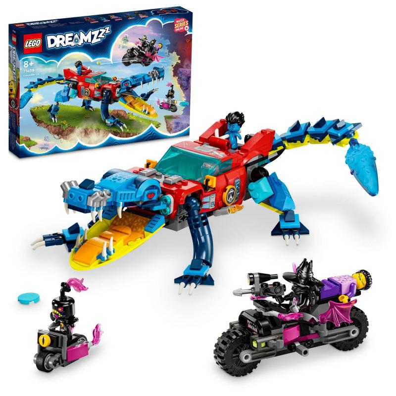 LEGO Dreamzzz 71458 Krokodílie auto