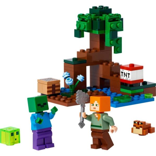 LEGO Minecraft 21240 Dobrodružstvo v močiaroch