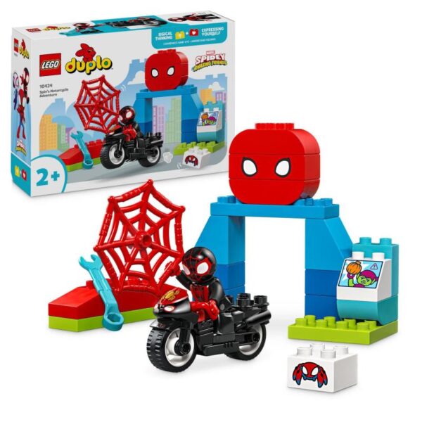 LEGO Duplo 10424 Spin a dobrodružstvo na motorke