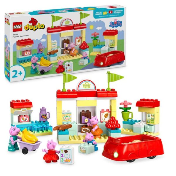 LEGO Duplo 10434 Prasiatko Peppa a supermarket