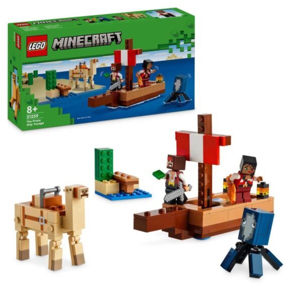 LEGO Duplo 21259 Plavba na pirátskej lodi