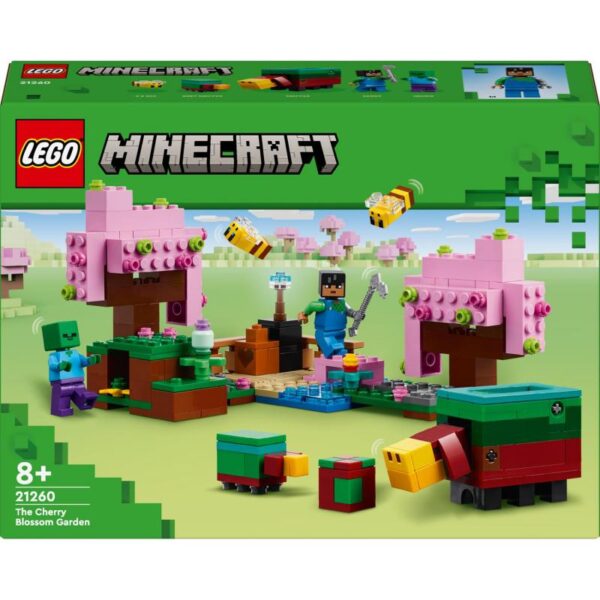 LEGO Minecraft 21260 Záhrada s rozkvitnutými čerešňami