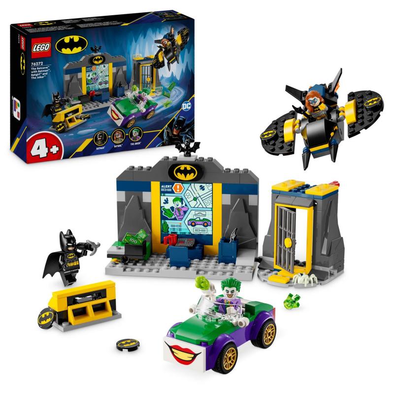 LEGO Batman Movie 76272 Batmanova jaskyňa a Batman™, Batgirl™ a Joker™