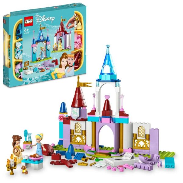 LEGO Disney 43219 Kreatívne zámky princezien od Disneyho