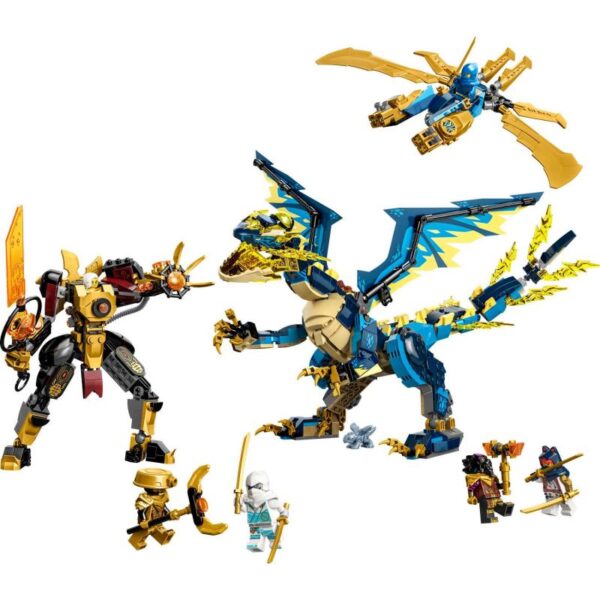 LEGO Ninjago 71796 Živelný drak proti robotovi cisárovnej