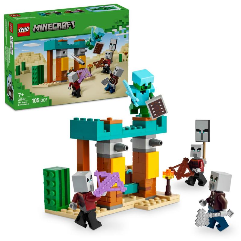 LEGO Minecraft 21267 Púštna hliadka záškodníkov