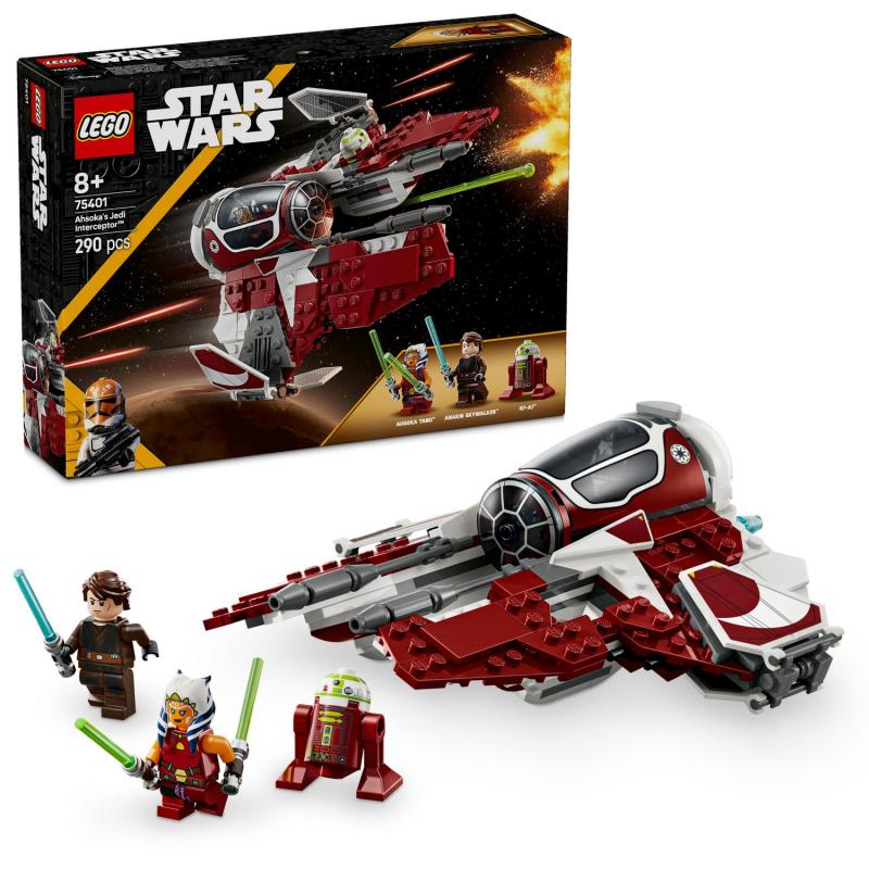 LEGO Star Wars 75401 Ahsoka a jediská stíhačka Interceptor™