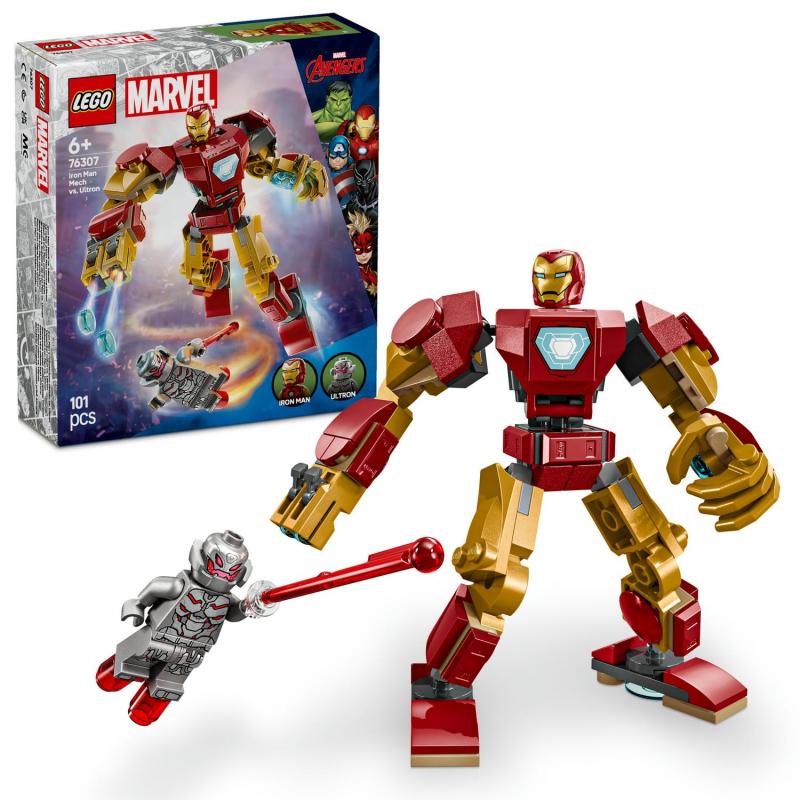 LEGO Marvel 76308 Iron Man v robotickom obleku vs. Ultron