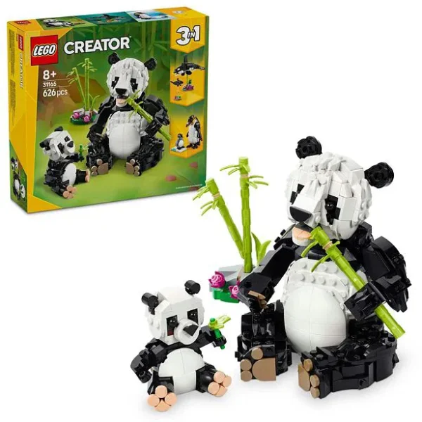 LEGO Creator 31165 Divoké zvieratá: Pandia rodinka