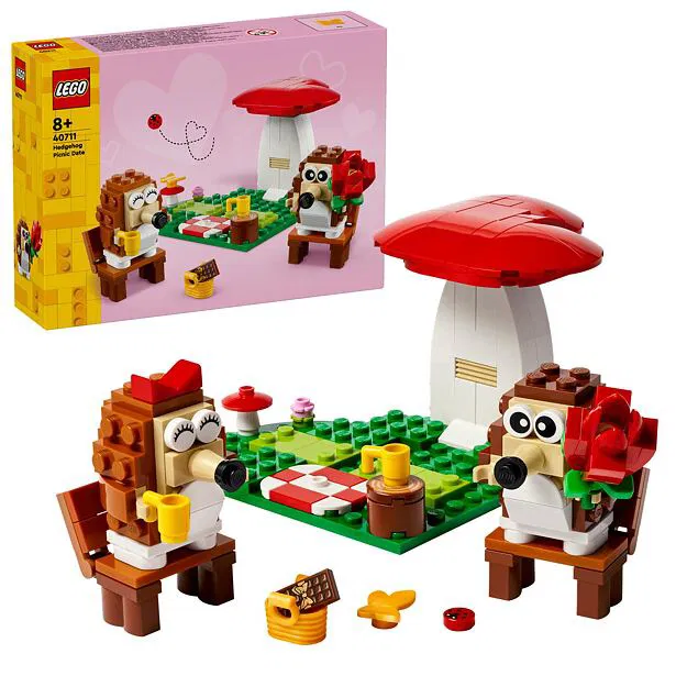 LEGO Icons 40711 Ježkovia na pikniku