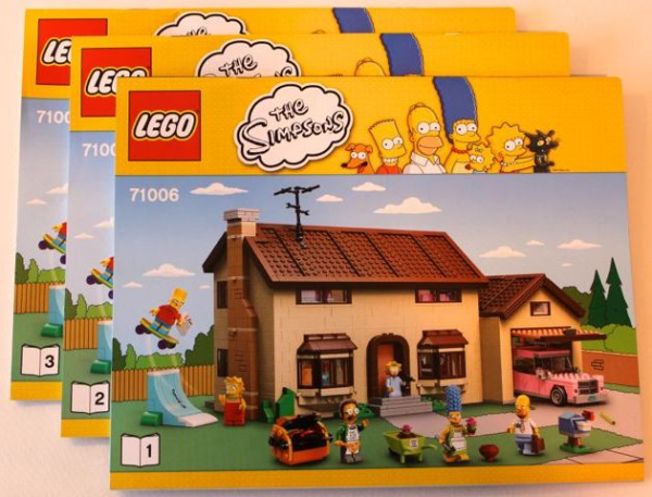 LEGO Simpsons 71006 Návod