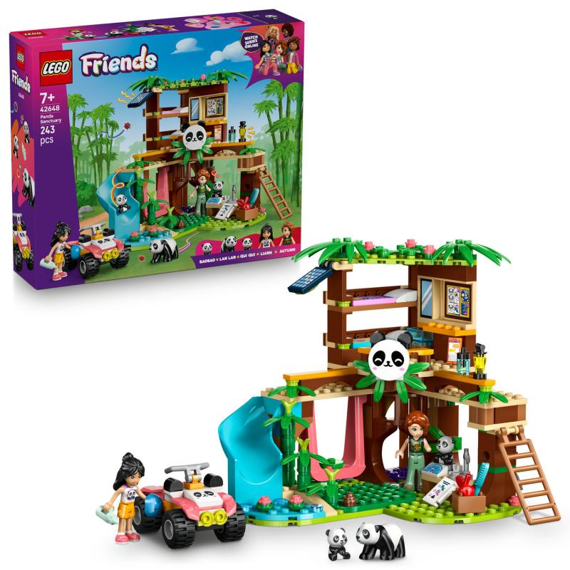 LEGO Friends 42648 Starostlivosť o zvieratká v útulku pre pandy
