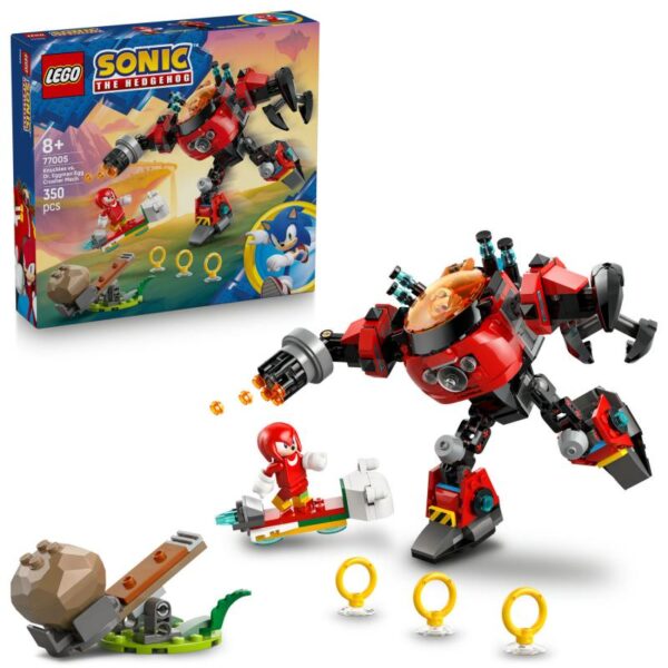 LEGO Movie 77005 Knuckles vs. Dr. Eggman: Robotický oblek Egg Crusher