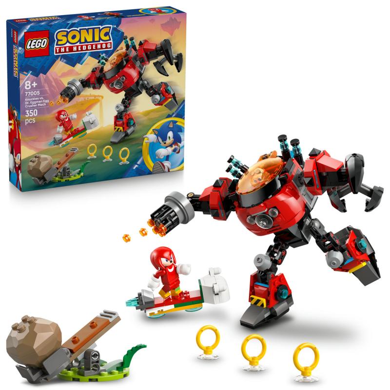 LEGO Movie 77005 Knuckles vs. Dr. Eggman: Robotický oblek Egg Crusher