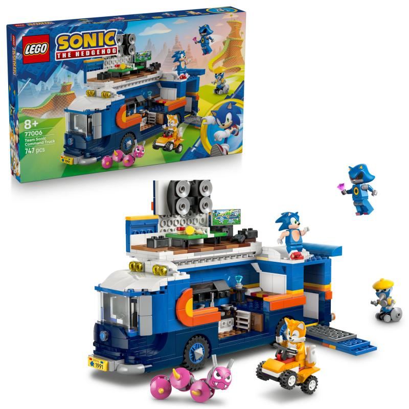 LEGO Sonic 77006 Veliteľské vozidlo tímu Sonic