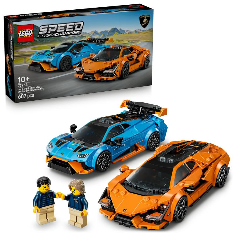 LEGO Speed 77238 Lamborghini Revuelto a Huracán STO