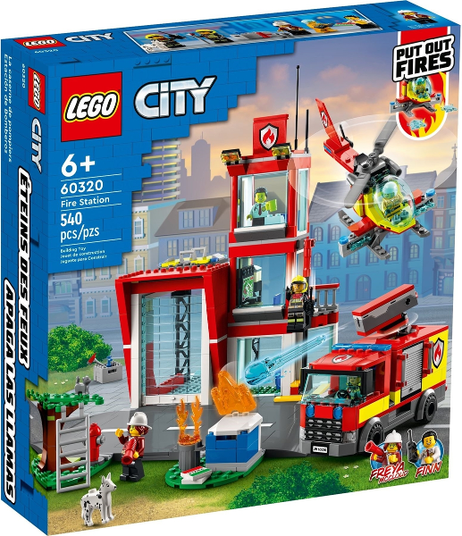 LEGO® City 60320 Hasičská stanica Bazár
