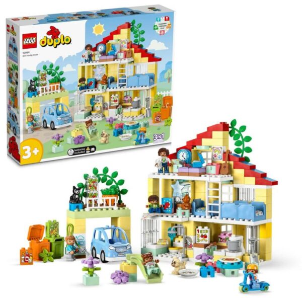 LEGO Duplo 10419 Rodinný dom 3 v 1