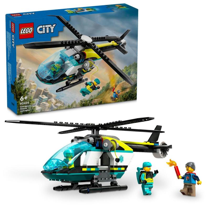 LEGO City 60405 Záchranárska helikoptéra