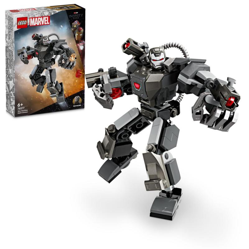 LEGO Marvel 76277 War Machine v robotickom obrnení