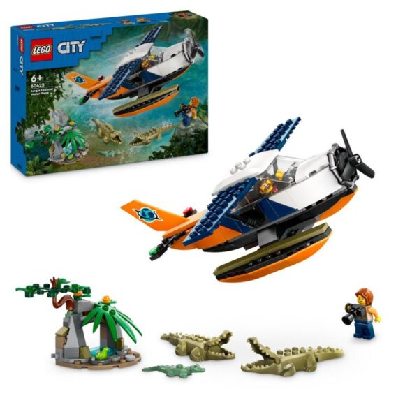 LEGO City 60425 Vodné lietadlo na prieskum džungle