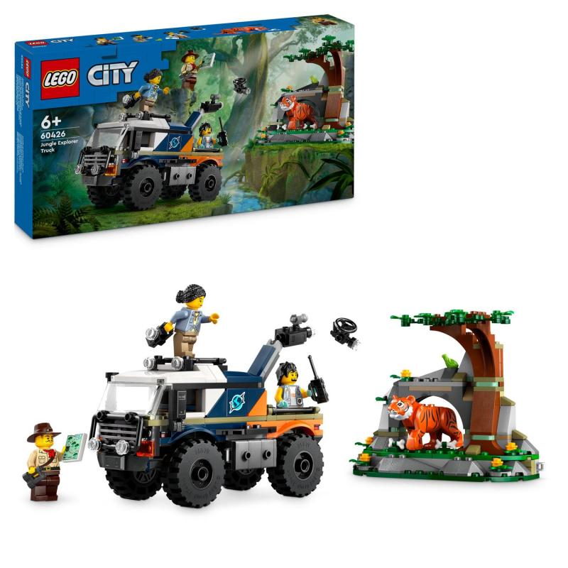 LEGO City 60426 Terénne vozidlo na prieskum džungle