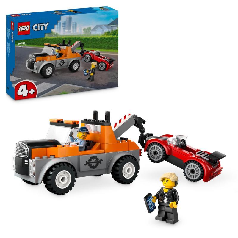 LEGO City 60435 Odťahový voz a oprava športiaka