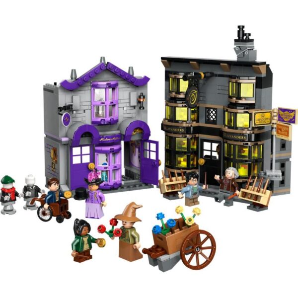 LEGO Harry Potter 76439 Ollivanderov obchod a Obchod madam Malkinovej