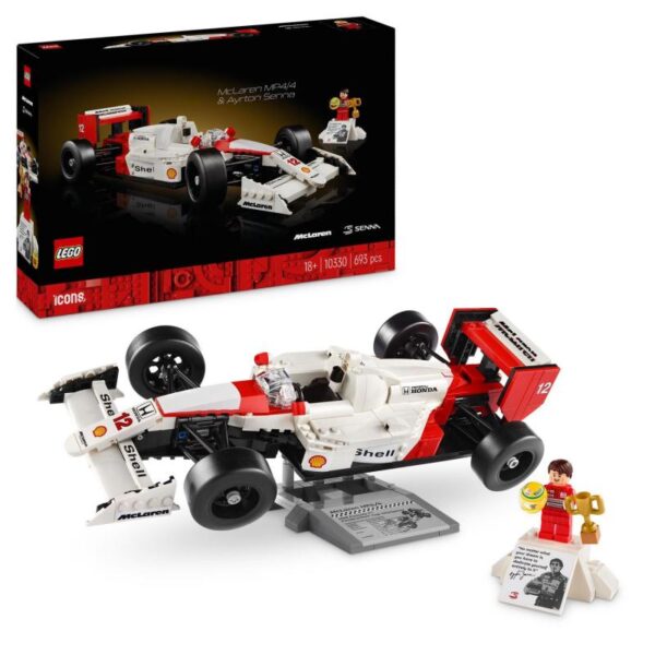 LEGO Icons 10330 McLaren MP4/4 a Ayrton Senna