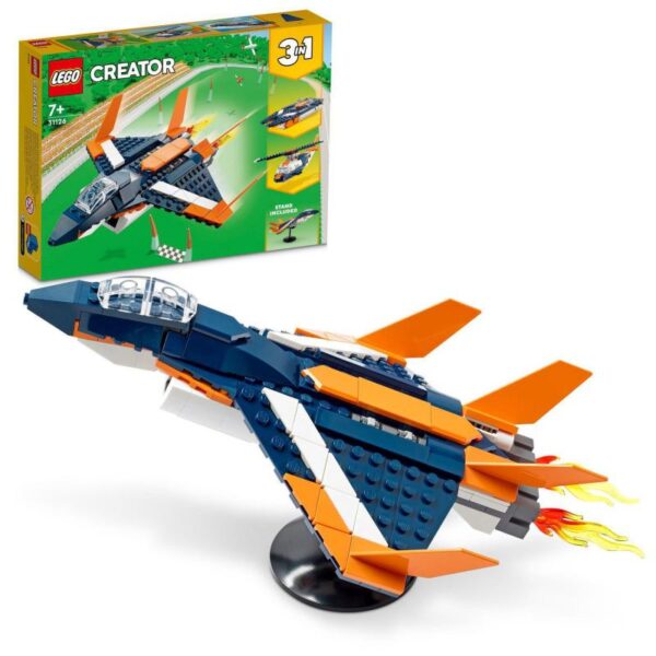 LEGO Creator 31126 Nadzvuková stíhačka