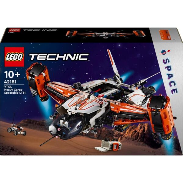 LEGO Technic 42181 VTOL Vesmírna loď na prepravu ťažkého nákladu LT81