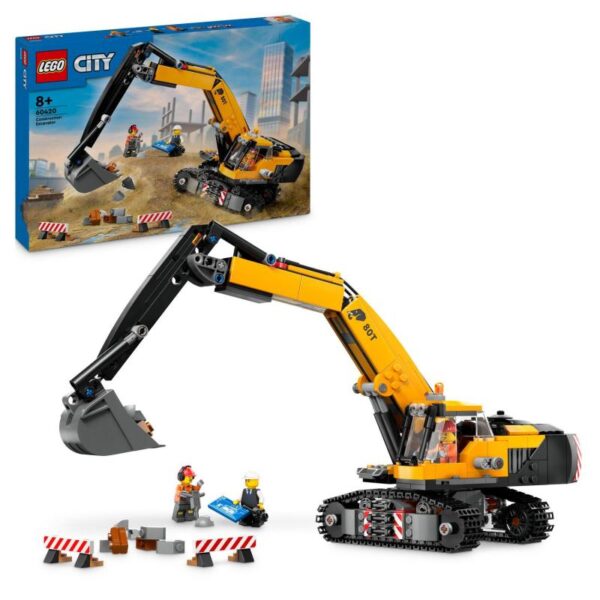 LEGO City 60420 Žltý bager