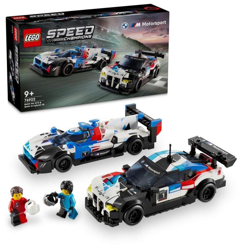 LEGO Speed Champions 76922 Pretekárske autá BMW M4 GT3 a BMW M Hybrid V8