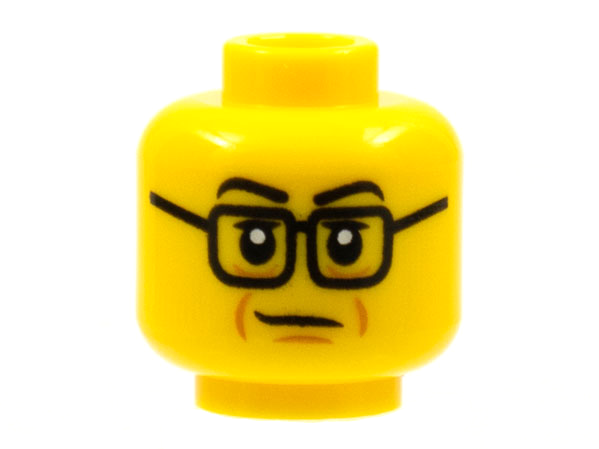 LEGO Minifigúrka Hlava 3626pb2887 Hlava