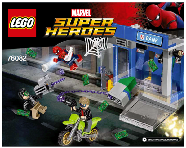 LEGO Marvel 76082 Návod