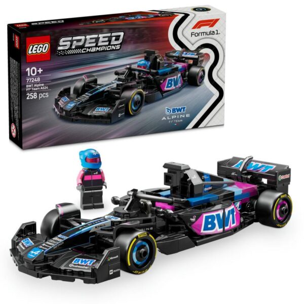 LEGO Speed 77248 Pretekárske auto BWT Alpine F1® Team A524