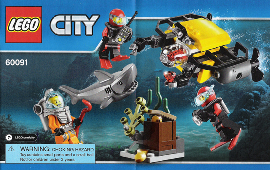 LEGO City 60091 Návod