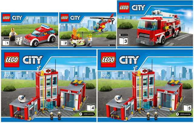 LEGO City 60110 Návod