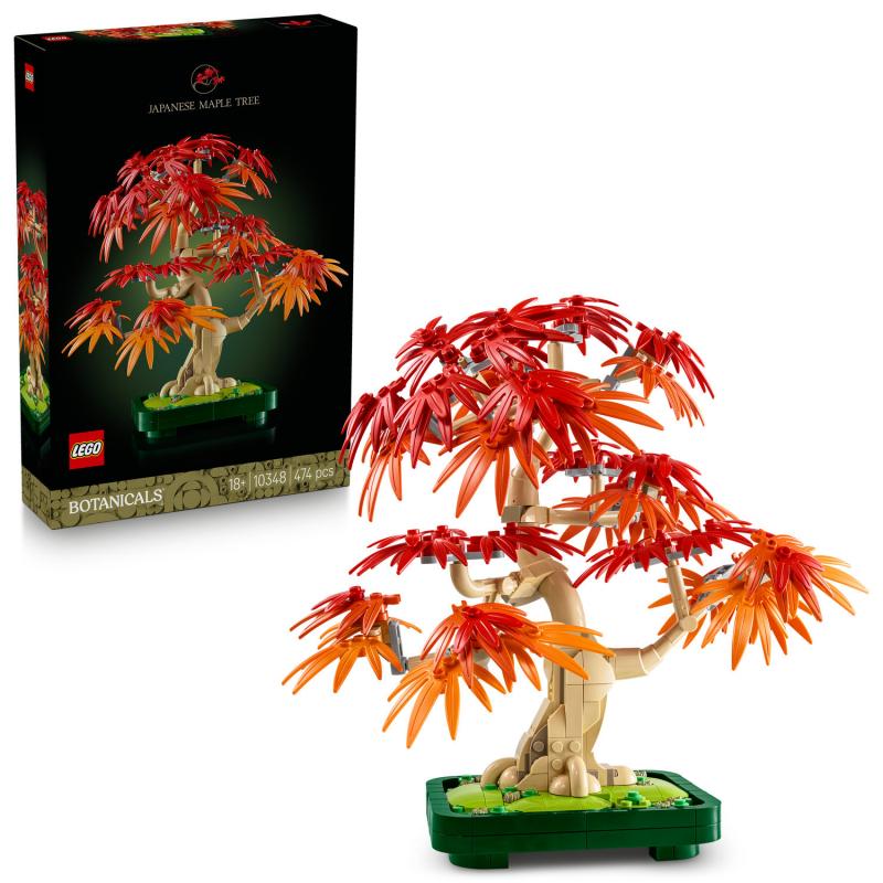 LEGO 10348 Creator Bonsaj – Japonský červený javor