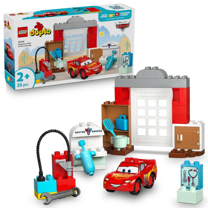 LEGO Duplo 10456 McQueen a návšteva v garáži doktora Hudsona