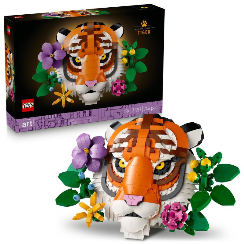 LEGO Art 31217 Kolekcia zvierat – Tiger