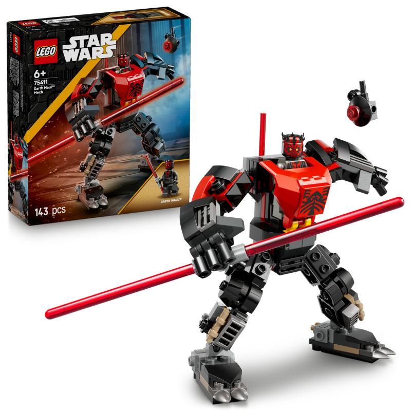 LEGO Star Wars 75411 Darth Maul™ a jeho robotický oblek