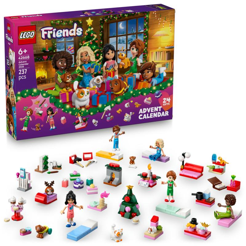 LEGO 42668 Adventný kalendár Friends 2025