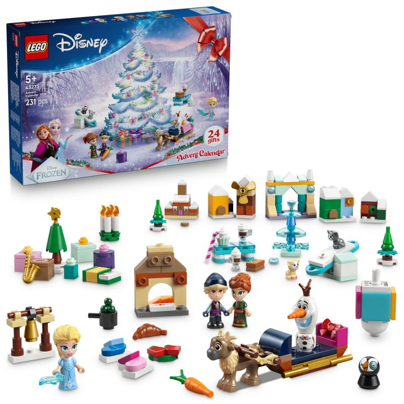 LEGO 43273 Adventný kalendár Disney 2025