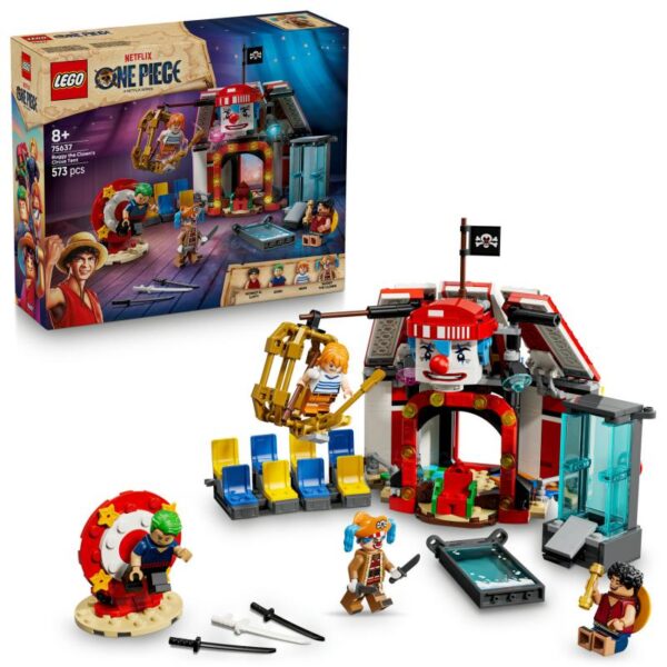 LEGO One Piece 75637 Klaun Buggy a jeho cirkusový stan