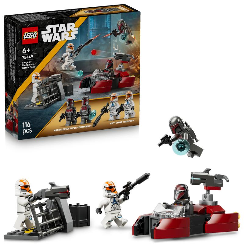 LEGO Star Wars 75449 Bojový balíček obliehania Mandalore