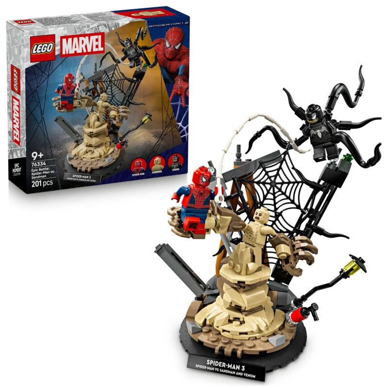 LEGO Marvel 76334 Epický súboj: Spider-Man vs. Sandman