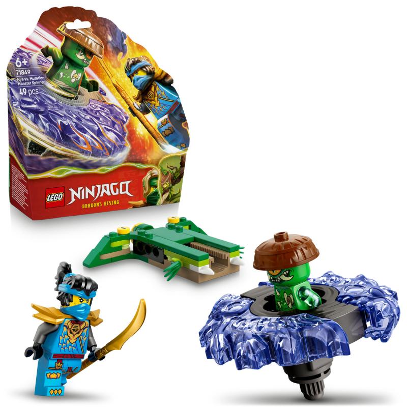 LEGO Ninjago 71849 Nya vs. spinner mutantnej príšery