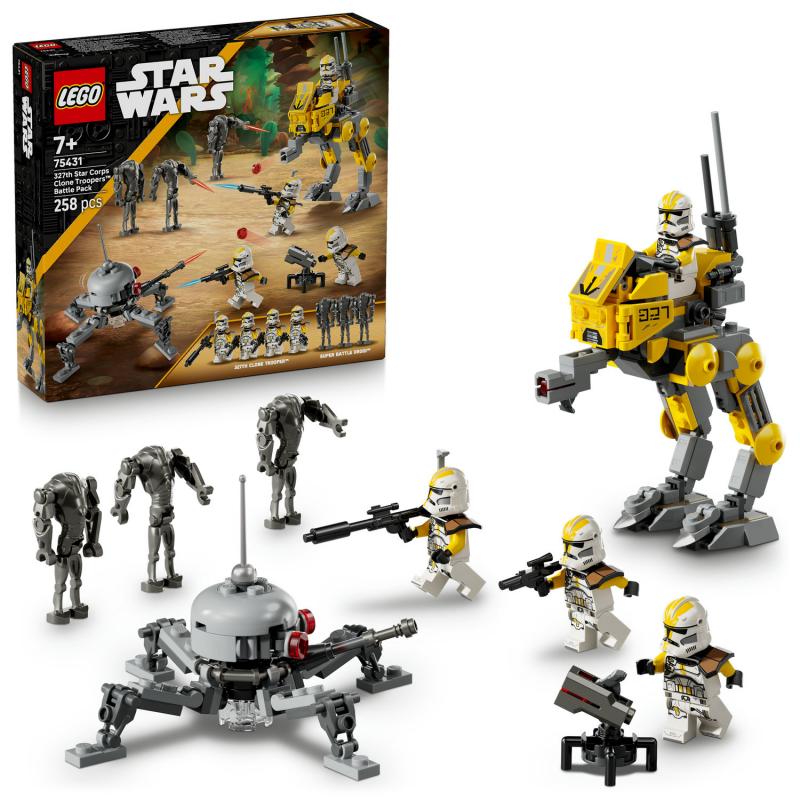 LEGO Star Wars 75431 Bojový balíček klonových vojakov z 327. hviezdneho zboru