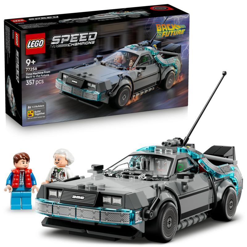 LEGO Speed Champions 77256 Stroj času z filmu Návrat do budúcnosti